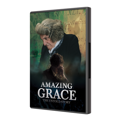 Amazing Grace Documentary DVD Cover with John Rhys-Davies as John Newton