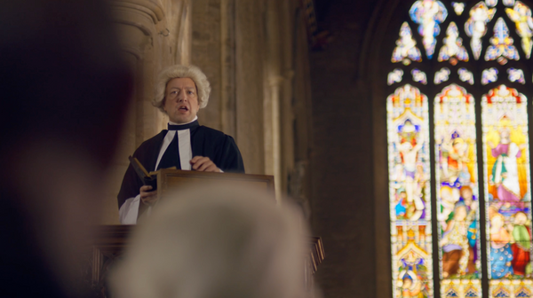 Newton at the Pulpit in Olney